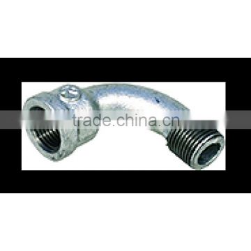 Banded Long Bend Male Female Pipe Fitting (Galvanized)