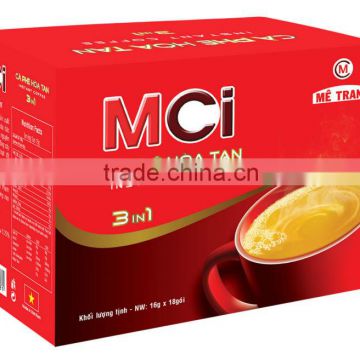 INSTANT COFFEE 3 in 1 - ME TRANG BRAND - MCi 3in1 label