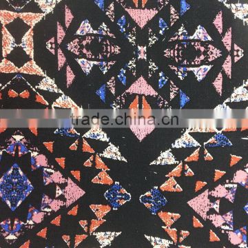 2015 xiangsheng leopard print wool viscose blend fabric