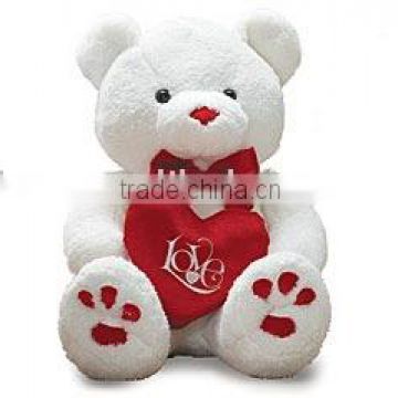 JM7718 Valentine bear, plush bear, valentine toy