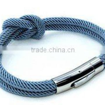 stainless steel sailor anchor knot bracelet for women bracelets jewelry
