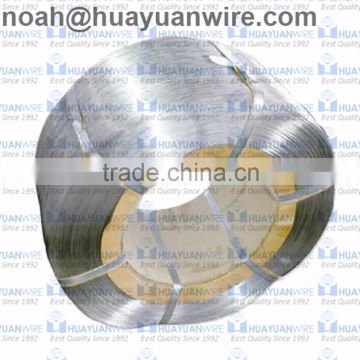 TS16949 factory! 0.3-4.0mm hot dipped galvanized spring wire