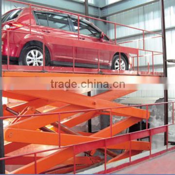hydraulic elevator oil platform for car lifting or cargo lifting