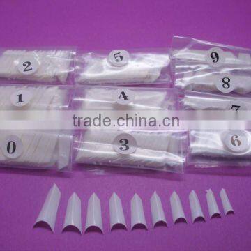 500Pcs White Artificial False Nail Art Tips