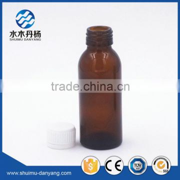 100ml amber liquid medicne use glass pharmaceutical bottle