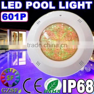 Good quality No.601P IP68 underwater pool lights12W, waterproof light with CE RoHS