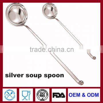 serving spoons soup serveware Soup Ladle big soupspoon long handle spoon