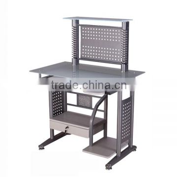 GX-307 Glass office table with screen