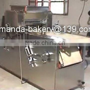 industrial cookie depositor machine two color one filling cookie machine