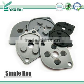 Rubber Single Key, Silicone Button used in multifarious applications
