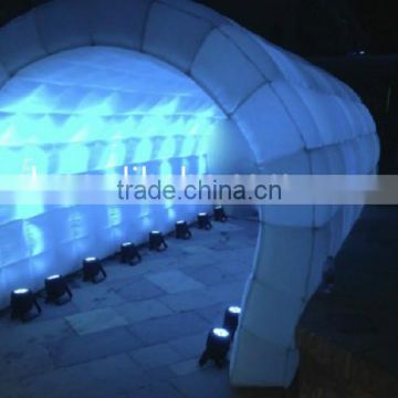 Lighting Inflatable Structure Tunnel for Advertising Decoration