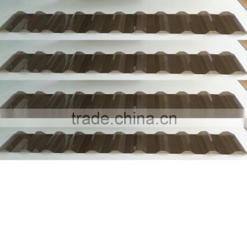 polycarbonate corrugated roofing sheet