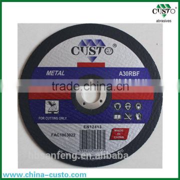 16 inch 400mm Type 41abrasive cutting disc for metal with MPA EN12413 certificate