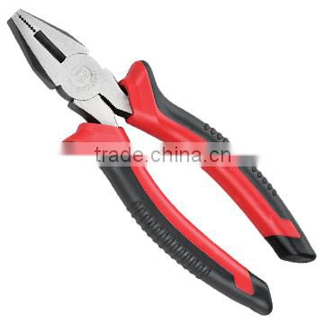 CR V American type combination pliers with two color handle
