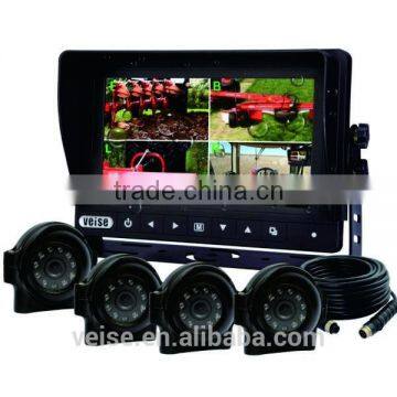 Automotive Security Part with 4 Views Image Camera Monitor System for Farm Vision Security