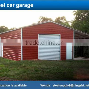 outdoor steel shed for car packing