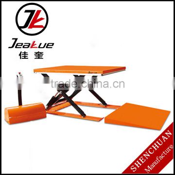 High standerd Single scissor lifting platform hydraulic scissor lift table