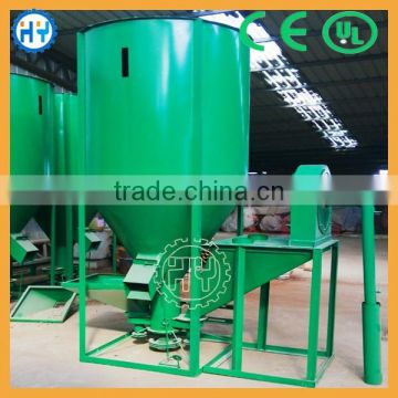 Drum poultry vertical chicken feed mixing machine