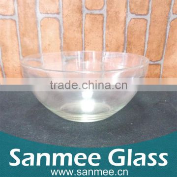 Hot Selling High Quality Glass Flat Glass Bowl,Round Glass Bowl Vase