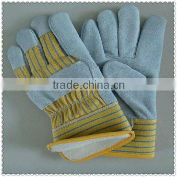 Custom winter gloves with cow split leatherJRW11