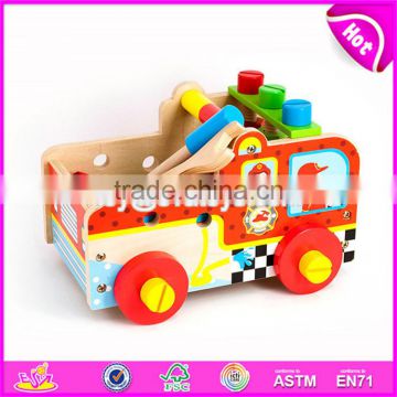 Customize new educational play set wooden kids toy tools W03D082