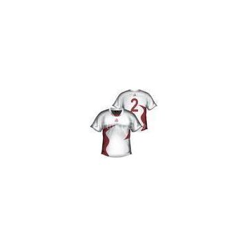Breathable Soccer Team Uniform Apparel / Jerseys, Football Shirts For Men / Women Xs - 5xl