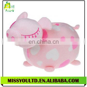 Custom Plush Unopenable Pig Piggy Bank