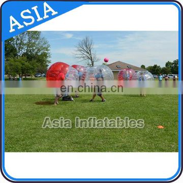 Attractive Show Face colorful strips inflatable bumper ball bubble soccer/bumbum ball/body bumper ball for