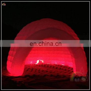 Best Quality Inflatable Round Shape Photo Booth Dome Tent Kiosk LED Light Changing Dome Tents For Sale