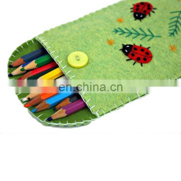 Customized and Featured pencil case  durable planner notebook felt cover