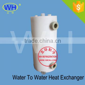 ISO approved water to water heat pump heat exchanger