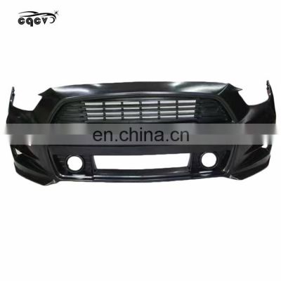 Hight quality tuning accessories body kit suitable for Ford Mustang in rous style plastic material front bumper and exhaust