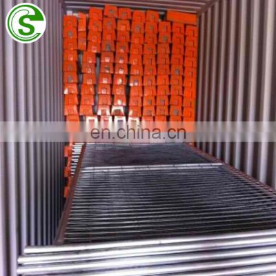 Guangzhou Hot dip galvanised Portable movable temporary fencing price per piece