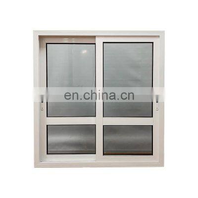 China Frame Profile Glass Aluminium Sliding Home Windows Price With Magnetic Lock