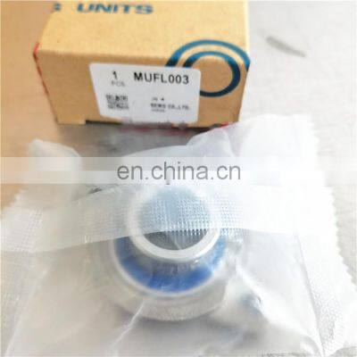 MUFL003 bearing stainless steel pillow block bearing MUFL003 in stock