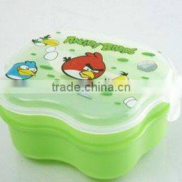 Cartoon plastic lunch box