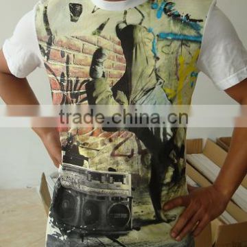 Men's short sleeve T-shirts with print