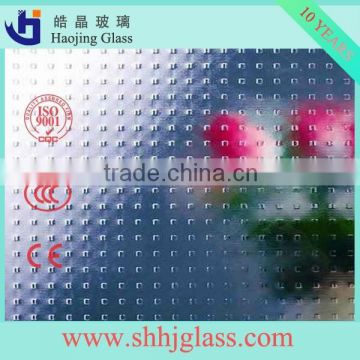 haojing wire nashiji figured glass /clear Figure Glass/Glass Figured with CE/ISO9001 etc