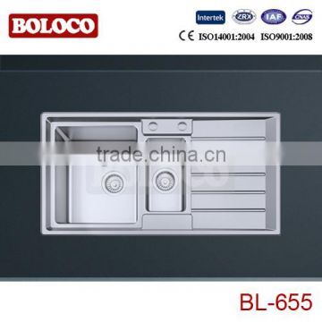 BL-655L New model R19 Italy design stainless steel sink