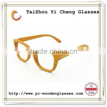 Hot sale cheap natural bamboo sunglasses fashion style China free logo