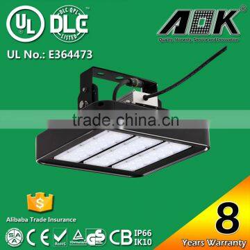 IP67 110lm /w 3500K-6500K DLC LED High Bay Light 120W with 8 Years Warranty