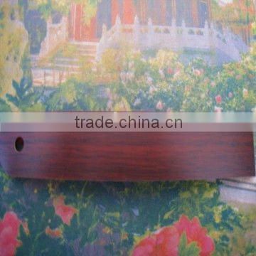 high quality red cherry wood grain plastic strip