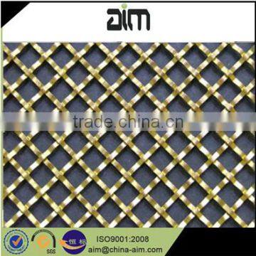 decorative woven wire mesh grill manufacturer