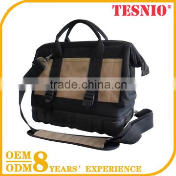 Customized Tool Kit Bag, Electricial Tool Kit Bag Made of Nylon Work Bag with Foam Padding Tool Carrier Backpack Tool Bag