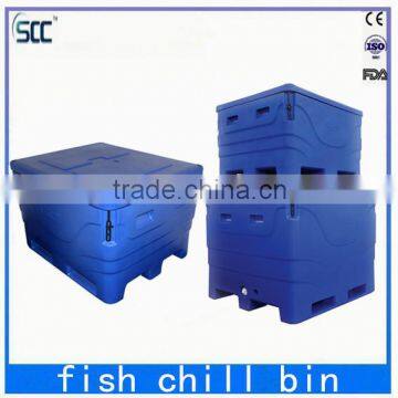 1000L Large Capacity Fish Chill Bins for frozen fish