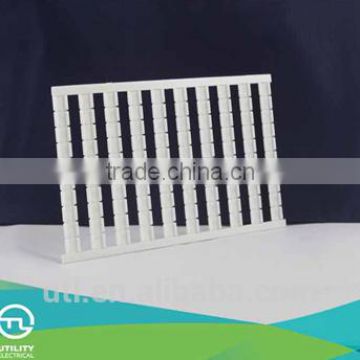 UTL Din Rail Terminal Block PA66 Marker Strip plastic electrical cable markers