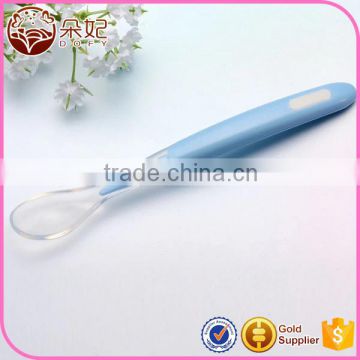 Manufacturer directly supply high quality silicone baby spoon for sale