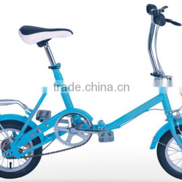 good quality lightweight 12" steel bicycle frame best folding bicycle for sale
