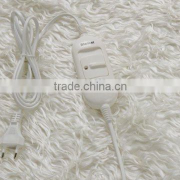high quality 3 setting switch with VDE plug on electric blanket