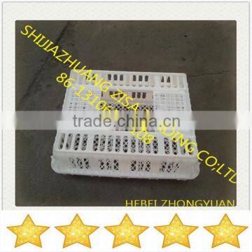 77X55X28CM plastic poultry transport cage for live chicken made in china